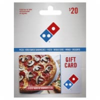 Domino's Pizza $20 Gift Card – Activate and add value after Pickup Perspective: Main