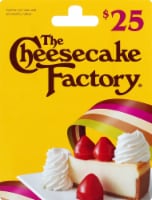 Cheesecake Factory $25 Gift Card – Activate and add value after Pickup Perspective: Main