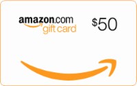 Amazon.com $50 Gift Card – Activate and add value after Pickup Perspective: Main