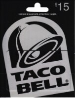 Taco Bell $15 Gift Card – Activate and add value after Pickup Perspective: Main