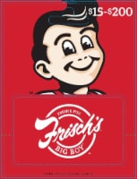 Frisch's $15-$500 Gift Card – Activate and add value after Pickup Perspective: Main