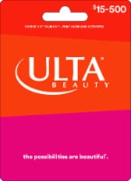 Ulta Beauty $15-$500 Gift Card – Activate and add value after Pickup