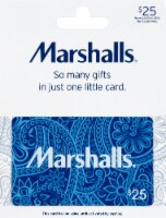 Marshall's $25 Gift Card – Activate and add value after Pickup Perspective: Main
