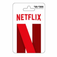 Netflix $20-$200 Gift Card – Activate and add value after Pickup