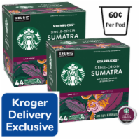 Starbucks® Single Orgin Sumatra Dark Roast K-Cup® Coffee Pods Perspective: Main