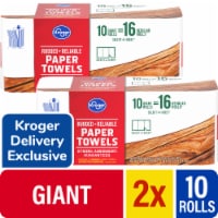 Kroger® Rugged and Reliable Paper Towels Giant Rolls x 2 Perspective: Main