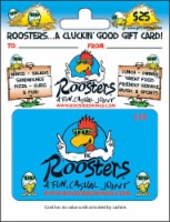 Roosters Wings $25 Gift Card – Activate and add value after Pickup Perspective: Main