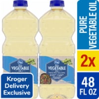 Kroger® 100% Pure Vegetable Oil x 2 Perspective: Main