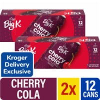 Big K® Cherry Cola Soda Cans x 2 Perspective: Main