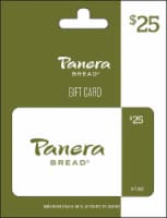 Panera Bread $25 Gift Card – Activate and add value after Pickup