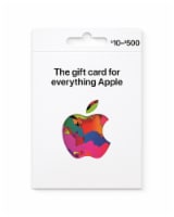 Apple $10-$500 Gift Card – Activate and add value after Pickup