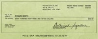 Cash Payroll Check Perspective: Main