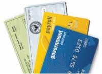 Cash Any Debit or Payroll Card Perspective: front
