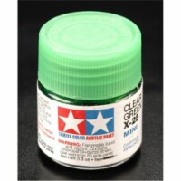 Tamiya Paint TAM81525 Tamiya Mini X-25 Arcylic Glass Jar Paint - Clear Green