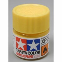 Tamiya Paint TAM81703 Tamiya XF3 Acrylic Mini, Flat Yellow