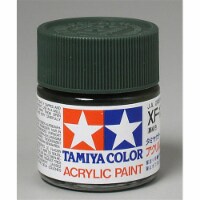 Tamiya Paint TAM81311 Tamiya XF-11 Arcylic Glass Jar Paint - Jungle Green