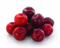 Red Plums Perspective: front