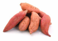 Red Sweet Potato Perspective: front