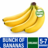 Fresh Bunch of Organic Bananas – 5-7 Bananas Perspective: Main