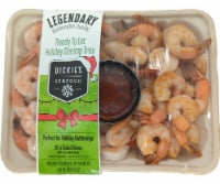 Dickies Seafood Spiced and Unspiced Shrimp Holiday Tray Perspective: Main