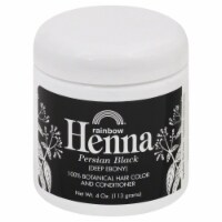 Rainbow Henna Persian Black 100% Botanical Hair Color & Conditioner Perspective: Main
