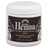 Rainbow Henna Persian Dark Brown 100% Botanical Hair Color & Conditioner Perspective: Main