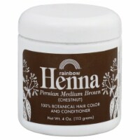 Rainbow Henna Persian Medium Brown 100% Botanical Hair Color & Conditioner