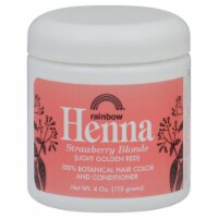 Rainbow Henna Strawberry Blonde 100% Botanical Hair Color & Conditioner Perspective: Main