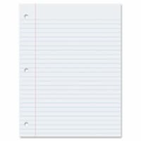 Pacon Wide-Ruled Quality Filler Paper- 100 Per Pack
