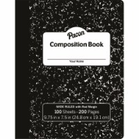 Pacon PACMMK37101 Composition Notebook, 100 Sheets