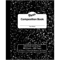 Pacon PACMMK37130 9.75 X 7.5 in. Black Marble - 60 Count