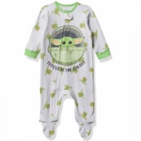 Star Wars  The Child Cutest in the Galaxy Infant Sleeper&#44; 0-3 Months