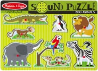Melissa & Doug® Zoo Animals Sound Puzzle