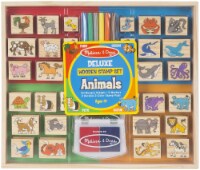 Deluxe Wooden Stamp Set -Animals