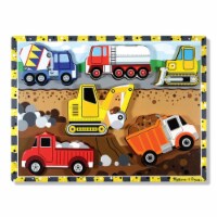Fresh Start Chunky Puzzle 6pcs 12 X9 -Construction