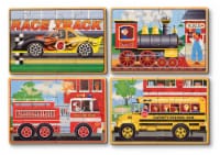 Melissa & Doug® Vehicle Puzzles in a Box