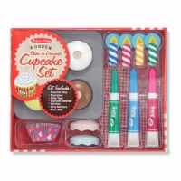 Wooden Food Set-Bake & Decorate Cupcakes