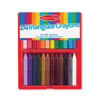 Melissa And Doug 24 Triangular Crayons