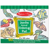 Melissa & Doug® Jumbo Animal Coloring Pad Perspective: Main