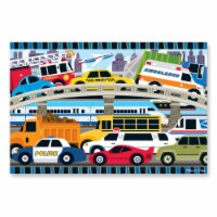 Melissa & Doug 4421 Traffic Jam Floor Puzzle 2 ft.x3 ft.