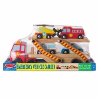 Melissa & Doug® Emergency Vehicle Carrier Toy