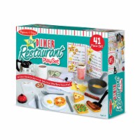 Melissa and Doug Star Diner Restaurant Play Set 41 pc Food 4 Less