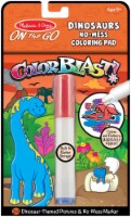 Melissa & Doug On the Go Colorblast! Dinosaurs No-Mess Coloring Pad