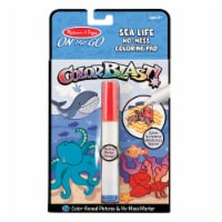 Melissa & Doug® Colorblast! Sea Life No-Mess Coloring Pad