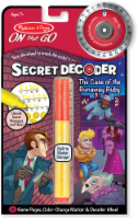 Melissa & Doug® Case of the Runaway Ruby Secret Decoder Set