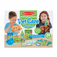 Melissa And Doug Feeding And Grooming Pet Care Play Set Perspective: Main