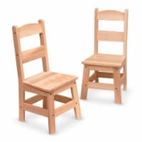 Melissa & Doug Wooden Chairs - Natural