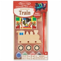 Decorate-Your-Own Wooden Kit-Train