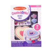 Melissa & Doug® Decorate-Your-Own Wooden Chest-Heart Perspective: Main