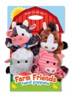 Melissa & Doug® Farm Friends Hand Puppets Perspective: Main